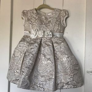 18mo champagne toddler dress